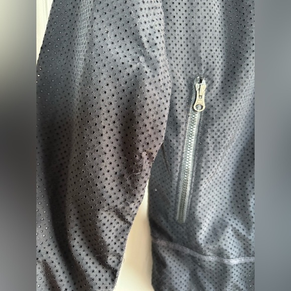 MARMOT Womens Full Zip Jacket Small Black Perforated Lightweight Running Outdoor - Picture 9 of 13